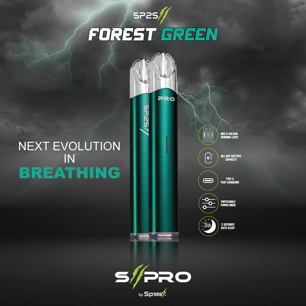 Sp2s SII Pro Forest Green Device 3