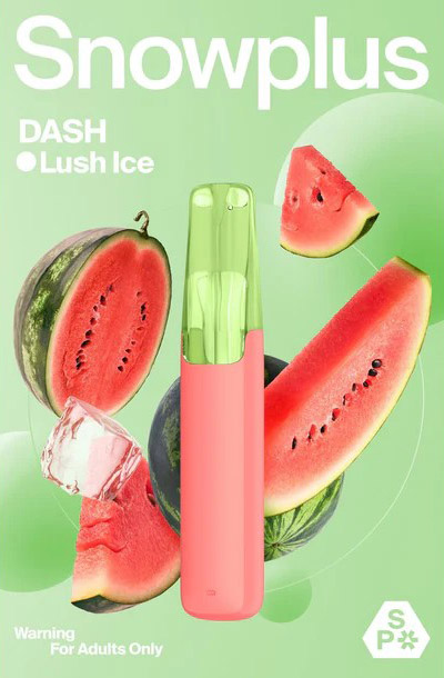 Snowplus Dash 一次性電子煙|4000口|7.5ML|3%|530mAh|【多款新口味】 7 snowplus 西瓜