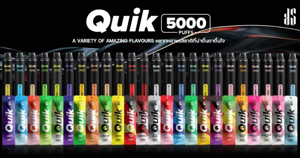 Quik 5000口 一次性電子煙 Quik5000口