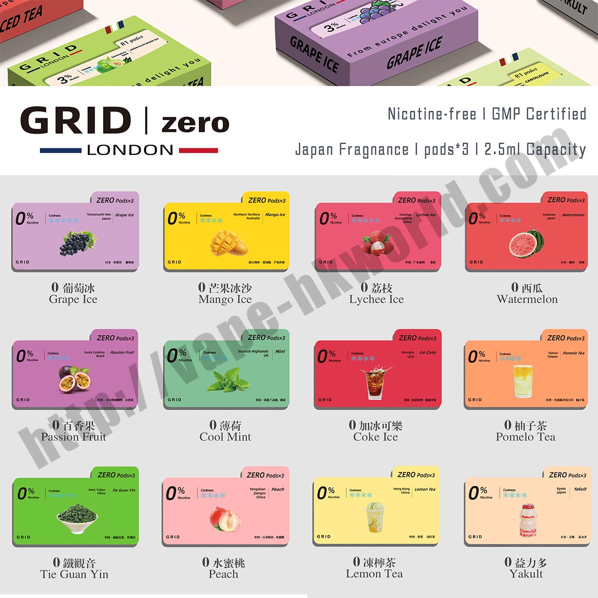 Vape Hongkong 電子煙 Grid Zero