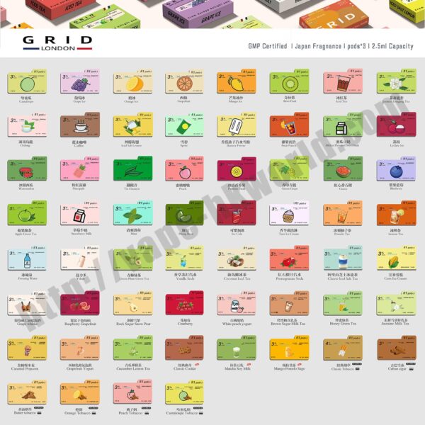 Grid-Pods Vape 煙彈