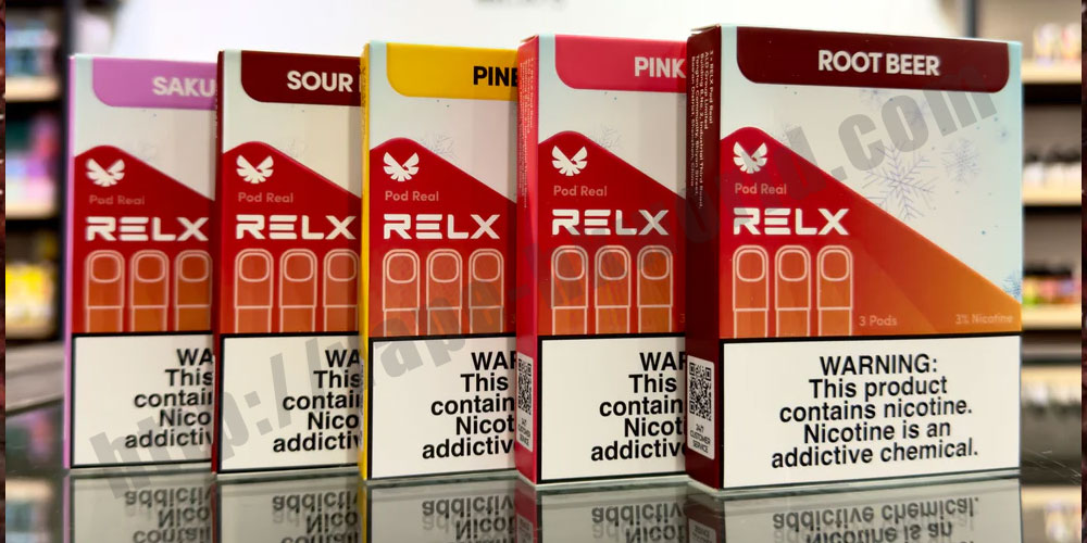 【12月優惠買10送1】RELX Pod Real 3pods 1000 Puffs 悅刻煙彈(通用Relx 4, 5, 6代主機及通用機) 4 vape relx pod real 03