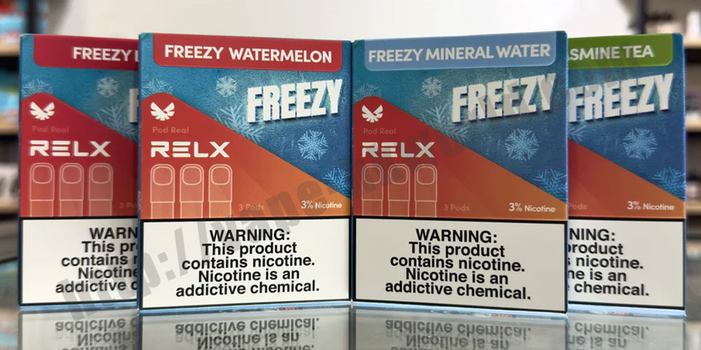 【12月優惠買10送1】RELX Pod Real 3pods 1000 Puffs 悅刻煙彈(通用Relx 4, 5, 6代主機及通用機) 5 vape relx pod real 05